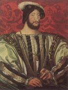 Jean Clouet Francis i,King of France oil on canvas